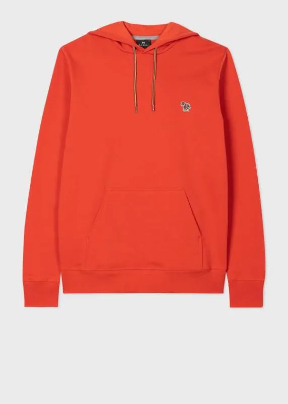 Mens Zebra Logo Cotton Hoodie Paul Smith Sweatshirts and Hoodies