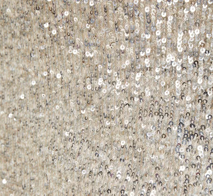 Midi Dresses Womens Adrianna Papell Sequined OneShoulder MidiLength Cocktail Dress With Ruffle In Champagne Silver