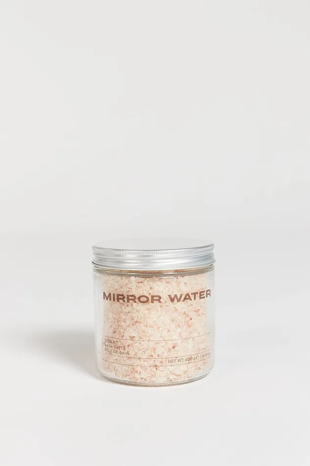 MIRROR WATER SOAK BATH SALTS 400G Women DISSH Home and Body