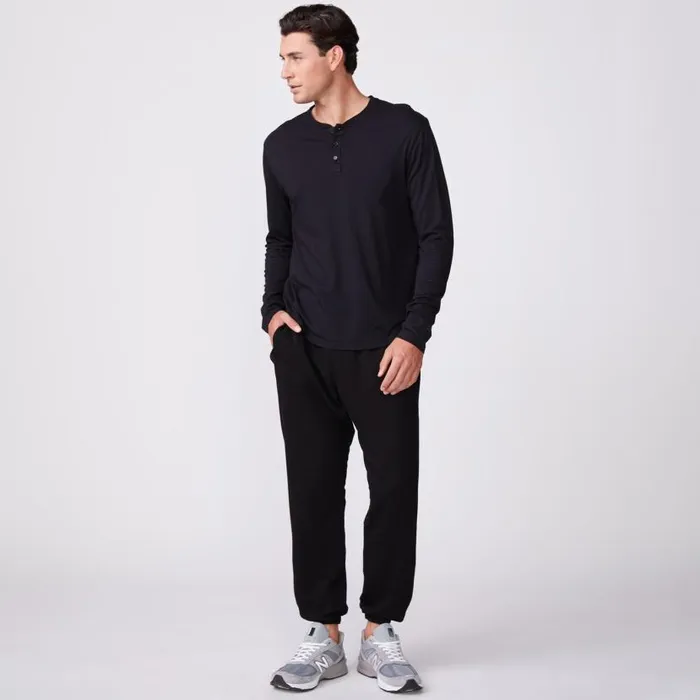 MONROW Men039s Long Sleeve Henley 8211 Men MONROW Men039s Long Sleeve Henley 8211 Men