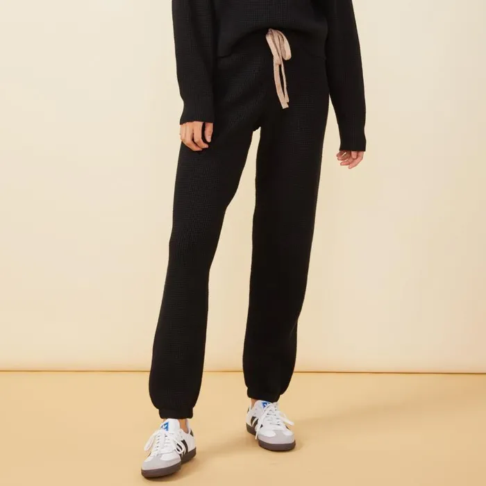 MONROW Sweats Soft Knit Waffle Oversized Sweats 8211 Women