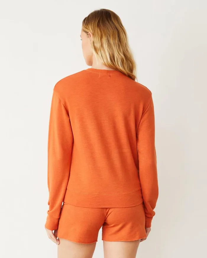 MONROW Sweatshirts Supersoft Crew Neck Sweatshirt 8211 Women MONROW Sweatshirts Supersoft Crew Neck Sweatshirt 8211 Women