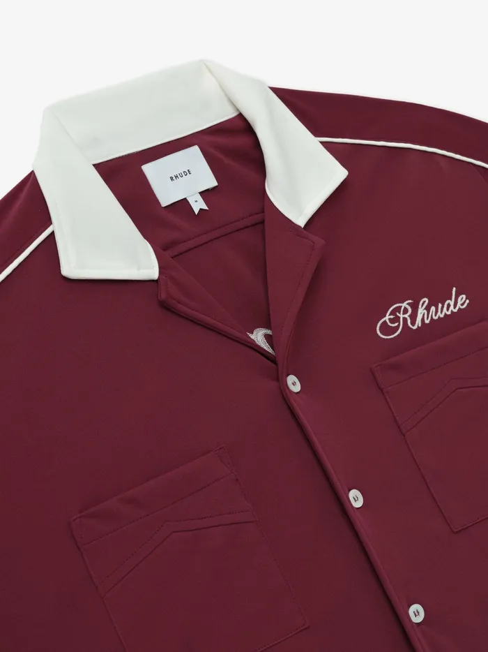 MONTBLANC BOWLING SHIRT Men Rhude Shirts