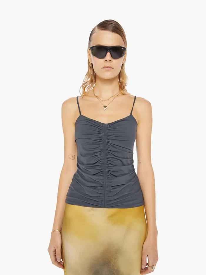 Mother Denim Aria Top Charcoal 8211 Women