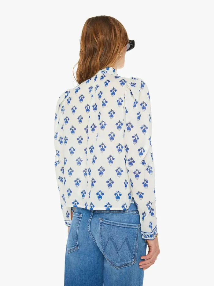 Mother Denim Artemis Shirt Indigo Bhutti 8211 Women Mother Denim Artemis Shirt Indigo Bhutti 8211 Women