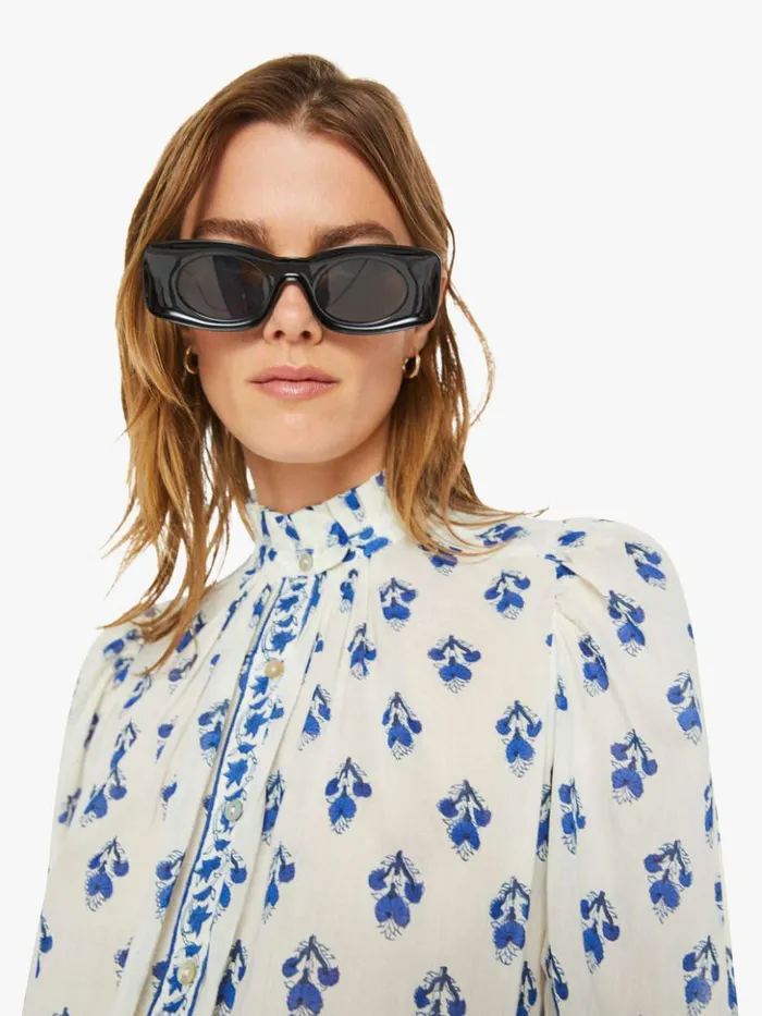 Mother Denim Artemis Shirt Indigo Bhutti 8211 Women Mother Denim Artemis Shirt Indigo Bhutti 8211 Women
