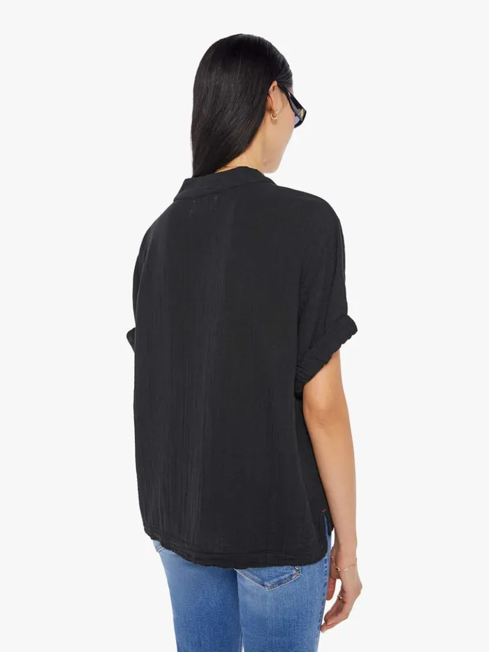 Mother Denim Avery Top Black 8211 Women