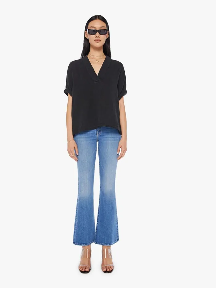 Mother Denim Avery Top Black 8211 Women