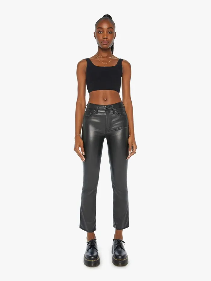 Mother Denim Bootcut The Insider Flood Black 8211 Women