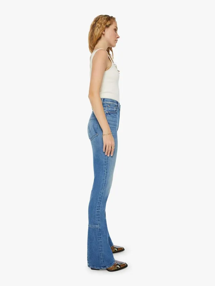 Mother Denim Flare The Outlaw Wedge Heel Wash Monkey In The Middle 8211 Women Mother Denim Flare The Outlaw Wedge Heel Wash Monkey In The Middle 8211 Women