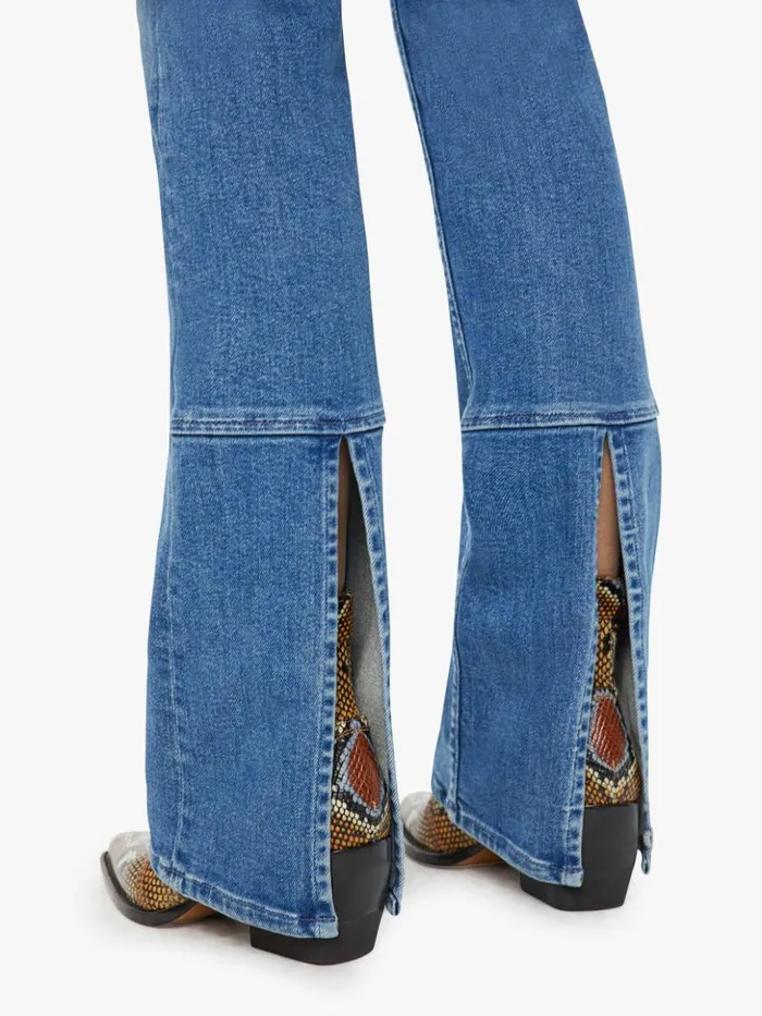 Mother Denim Flare The Outlaw Wedge Heel Wash Monkey In The Middle 8211 Women Mother Denim Flare The Outlaw Wedge Heel Wash Monkey In The Middle 8211 Women
