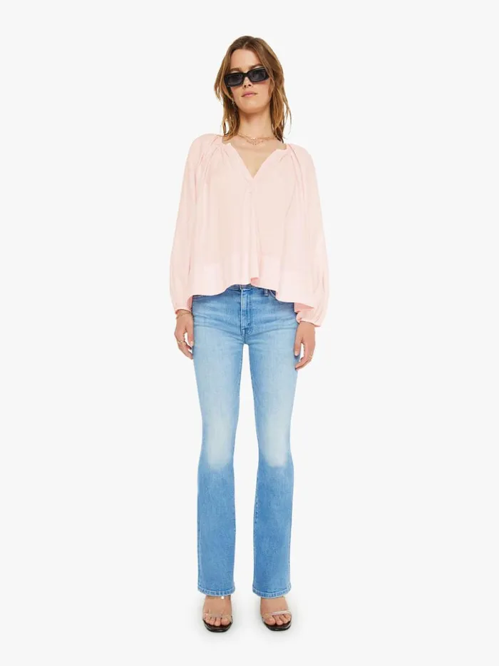 Mother Denim Harris Top Pink Dew 8211 Women Mother Denim Harris Top Pink Dew 8211 Women