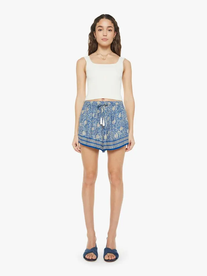Mother Denim Jasper Short Water Lily Blue 8211 Women