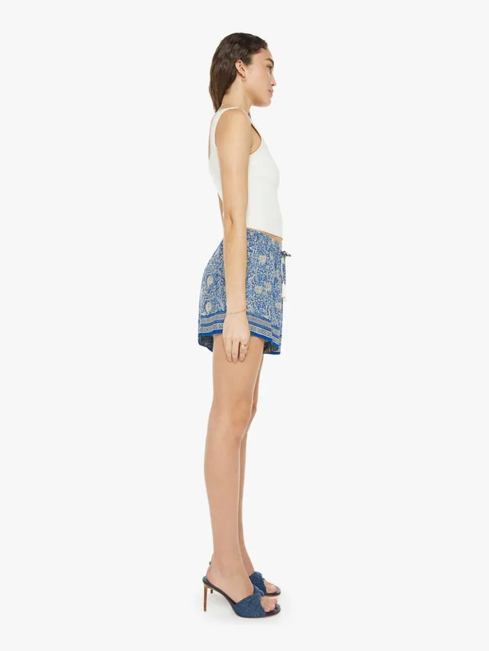 Mother Denim Jasper Short Water Lily Blue 8211 Women Mother Denim Jasper Short Water Lily Blue 8211 Women