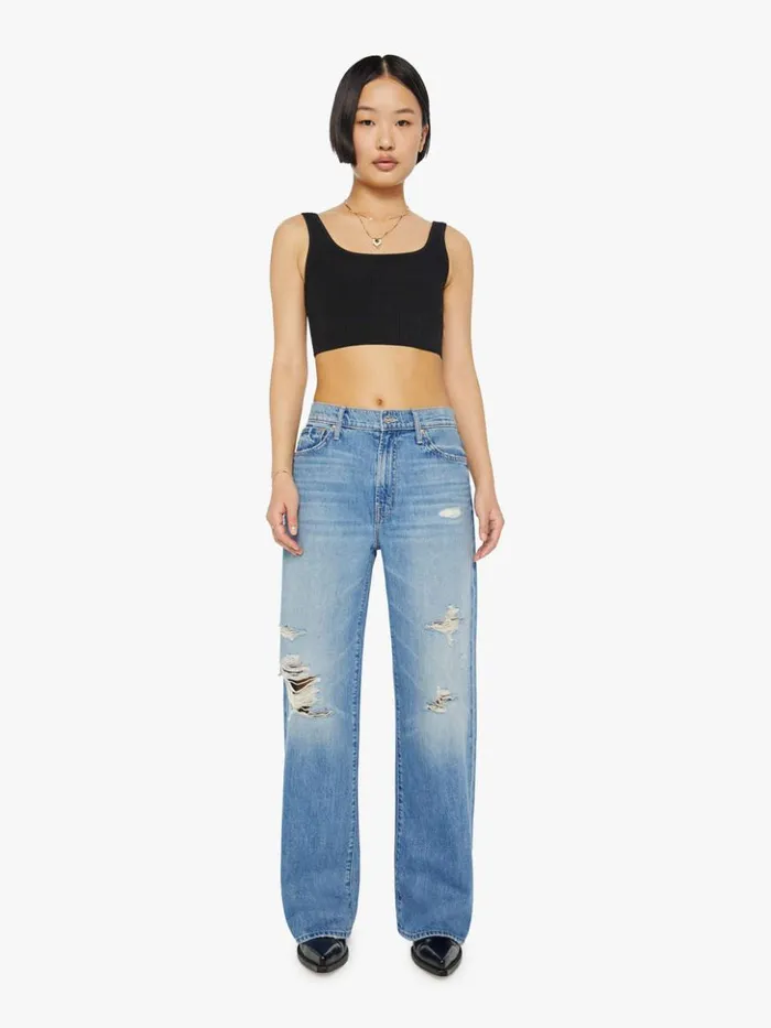 Mother Denim Petites Petites The Lil039 Dodger Sneak Wash Tomorrow Always Knows 8211 Women Mother Denim Petites Petites The Lil039 Dodger Sneak Wash Tomorrow Always Knows 8211 Women