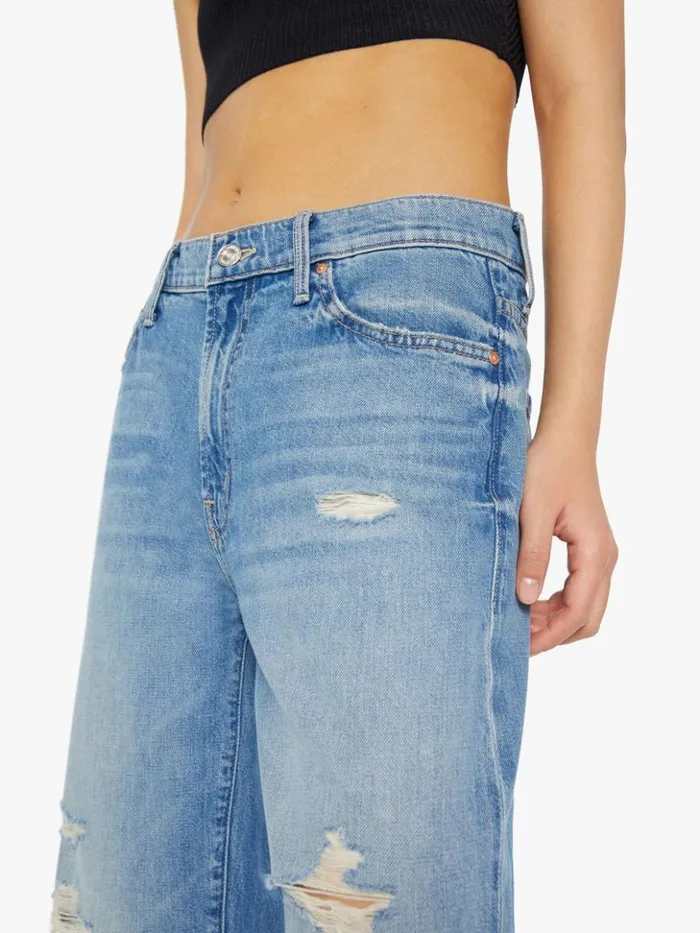 Mother Denim Petites Petites The Lil039 Dodger Sneak Wash Tomorrow Always Knows 8211 Women Mother Denim Petites Petites The Lil039 Dodger Sneak Wash Tomorrow Always Knows 8211 Women