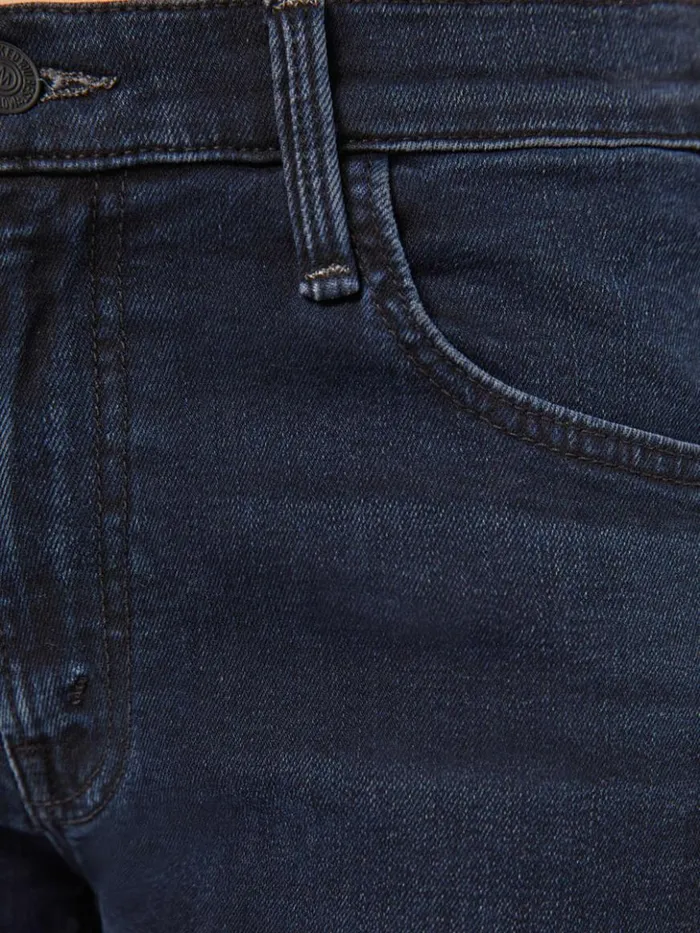 Mother Denim Petites Petites The Lil039 Mid Rise Zip Rambler Wash Night In Venice 8211 Women