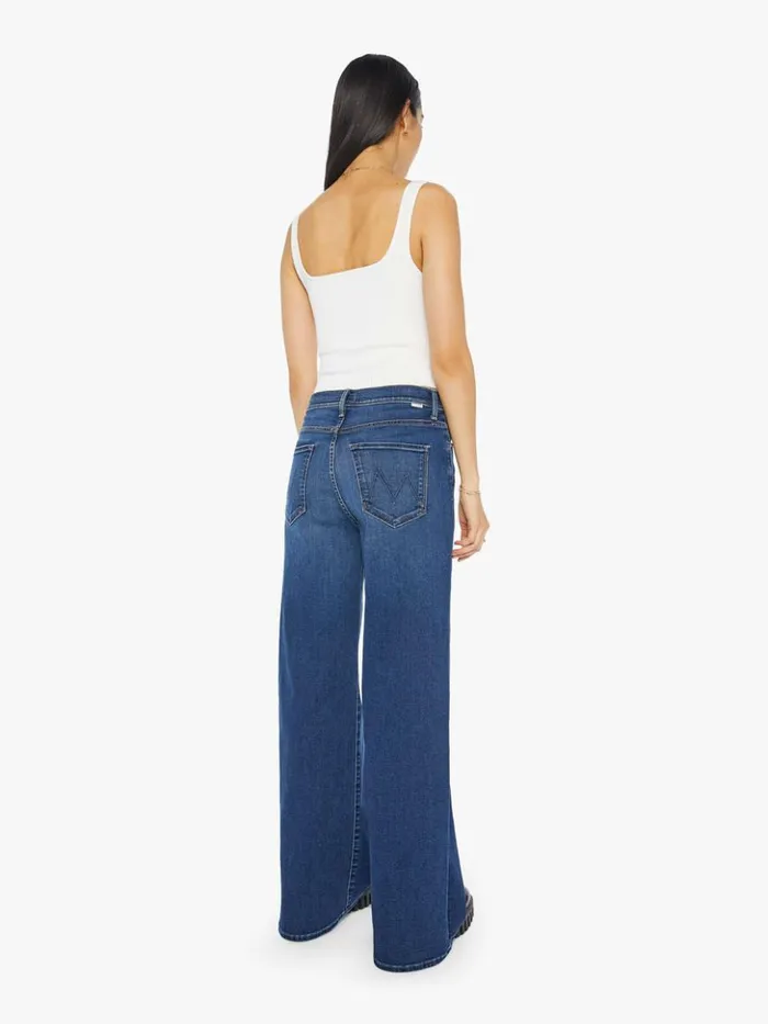 Mother Denim Relaxed The Ditcher Roller Sneak Wash Yakkity Yak 8211 Women