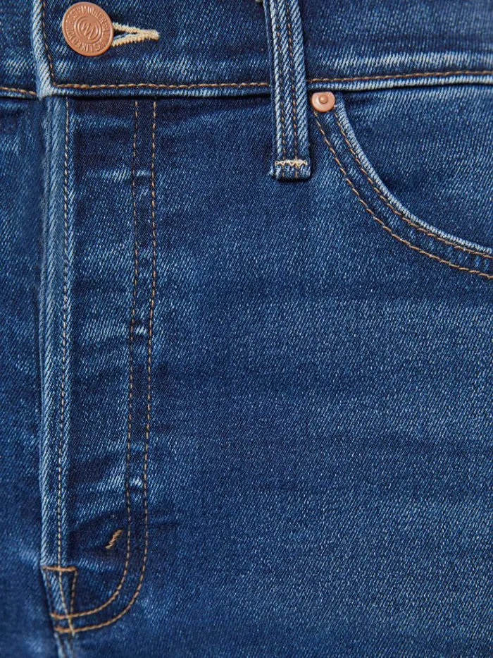 Mother Denim Relaxed The Ditcher Roller Sneak Wash Yakkity Yak 8211 Women
