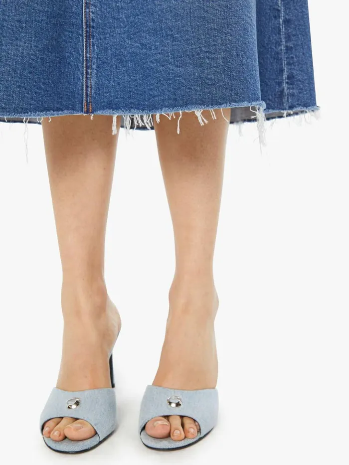 Mother Denim The Circle Midi Fray Dream Team 8211 Women