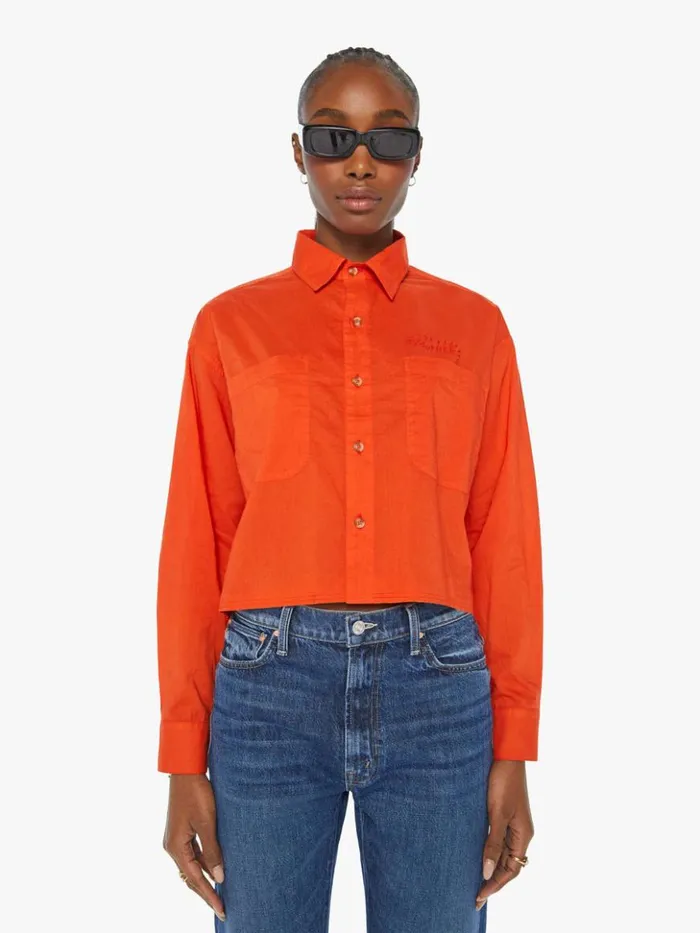 Mother Denim The Loose End Mended Mountains 8211 Women