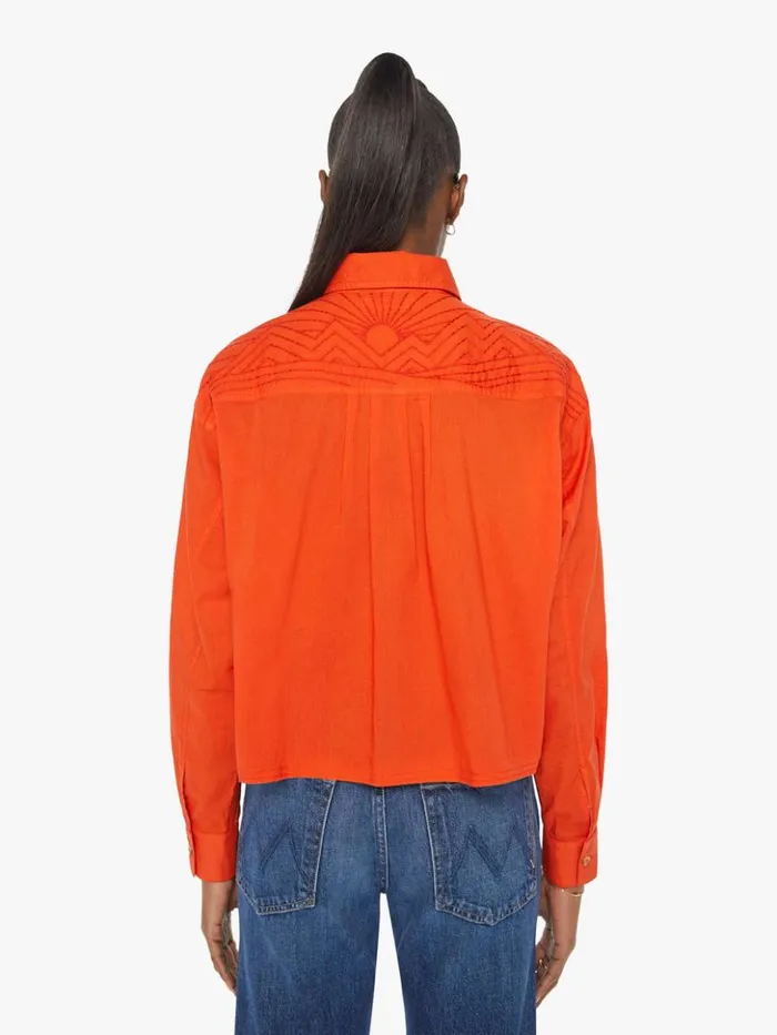 Mother Denim The Loose End Mended Mountains 8211 Women
