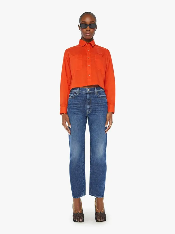 Mother Denim The Loose End Mended Mountains 8211 Women