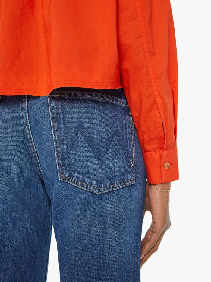 Mother Denim The Loose End Mended Mountains 8211 Women