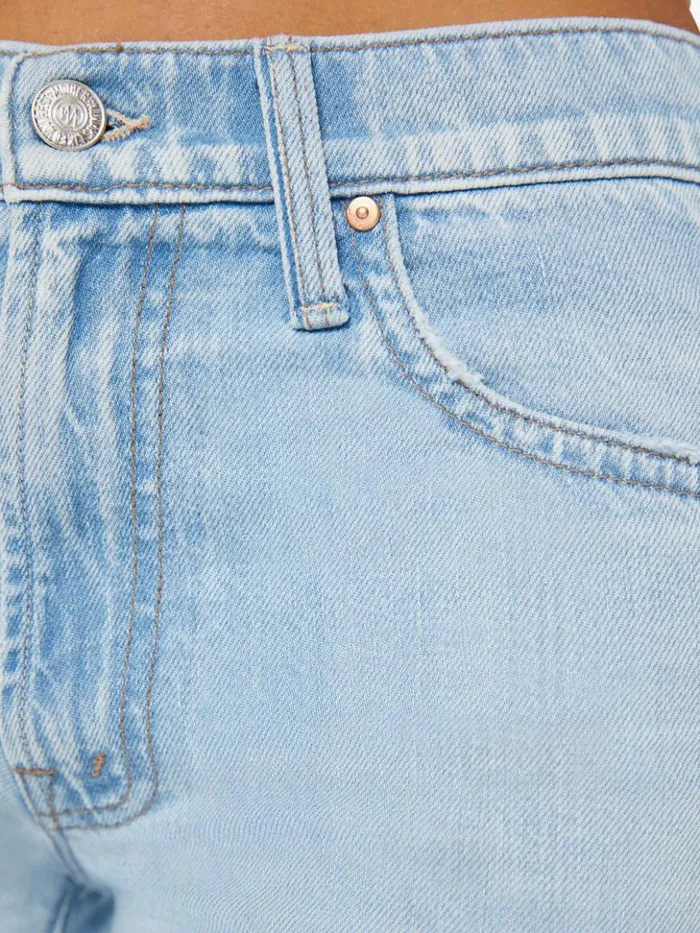 Mother Denim Wide Leg The Mid Rise Rambler Zip Flood Wash Ripped Off 8211 Women Mother Denim Wide Leg The Mid Rise Rambler Zip Flood Wash Ripped Off 8211 Women
