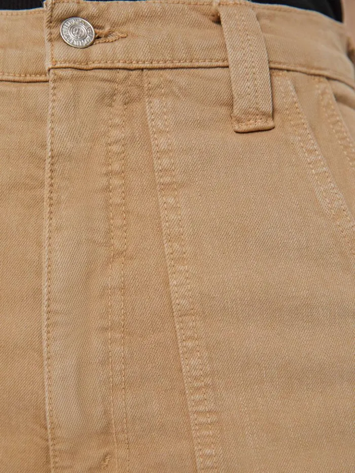 Mother Denim Wide Leg The Quartet Breaker Skimp Wash Dark Khaki 8211 Women Mother Denim Wide Leg The Quartet Breaker Skimp Wash Dark Khaki 8211 Women