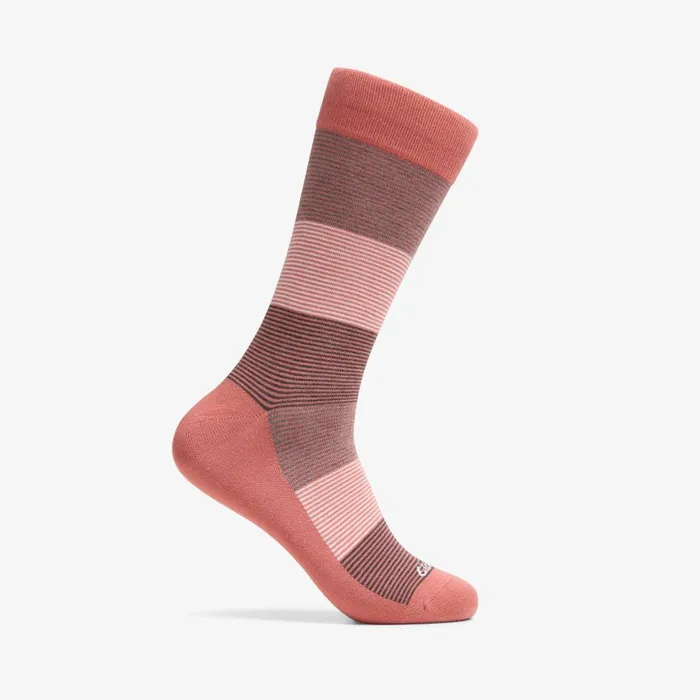 Multi Thin Stripe Bamboo Sock Salmon Men Clarks Accessories