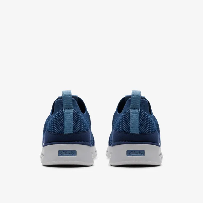 Nature X Ease Navy Men Clarks Sneakers