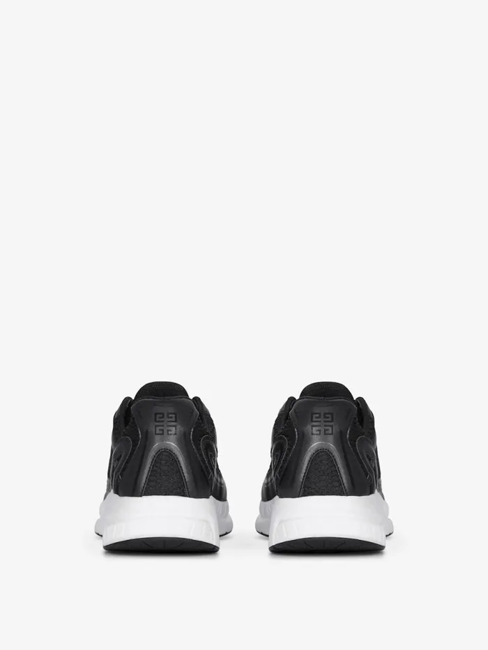 Nfnty52 Sneakers In Synthetic Leather And Mesh Black Men Givenchy Sneakers