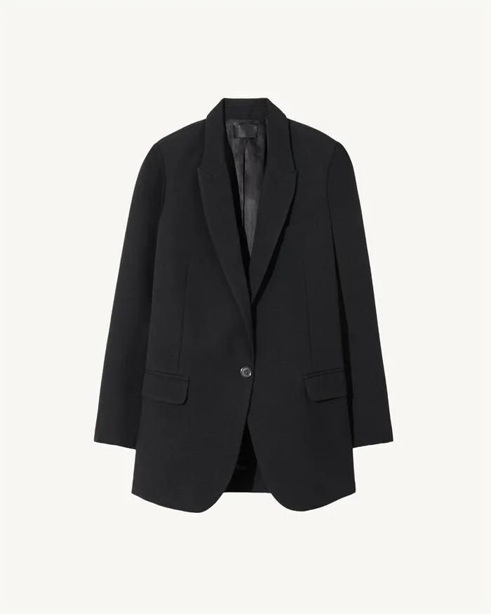 Nili Lotan DIANE BLAZER Black Women Jackets and Blazers