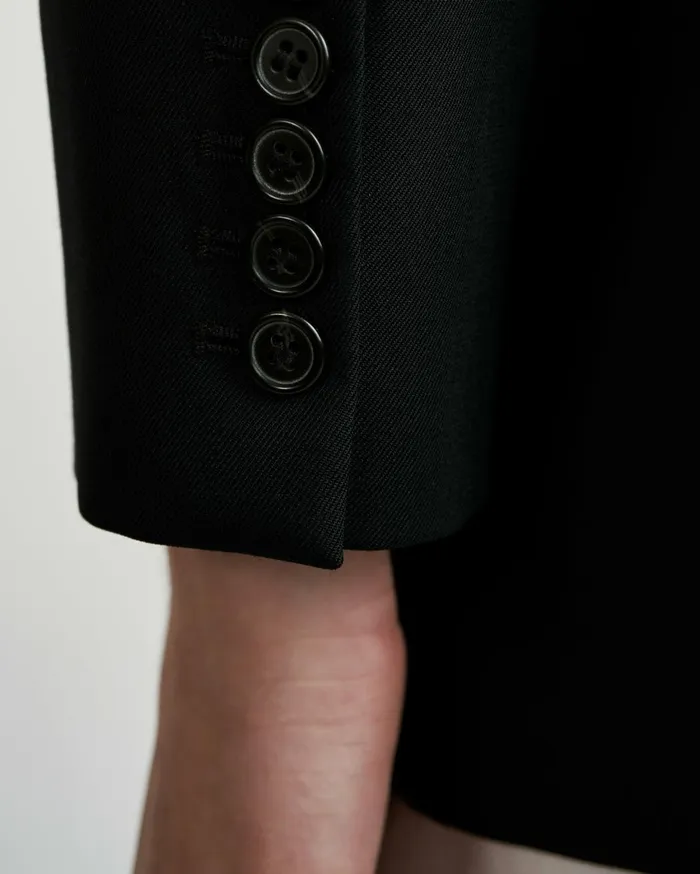 Nili Lotan DIANE BLAZER Black Women Jackets and Blazers