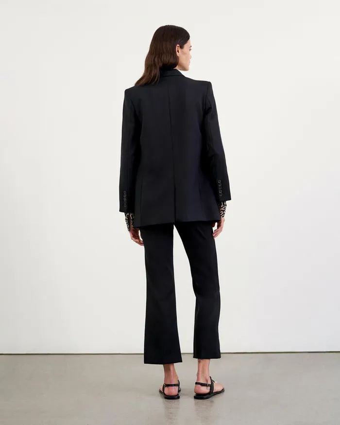 Nili Lotan DIANE BLAZER Black Women Jackets and Blazers