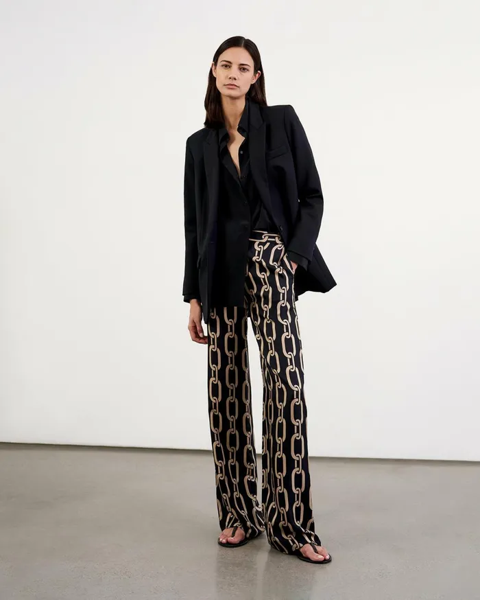 Nili Lotan DIANE BLAZER Black Women Jackets and Blazers