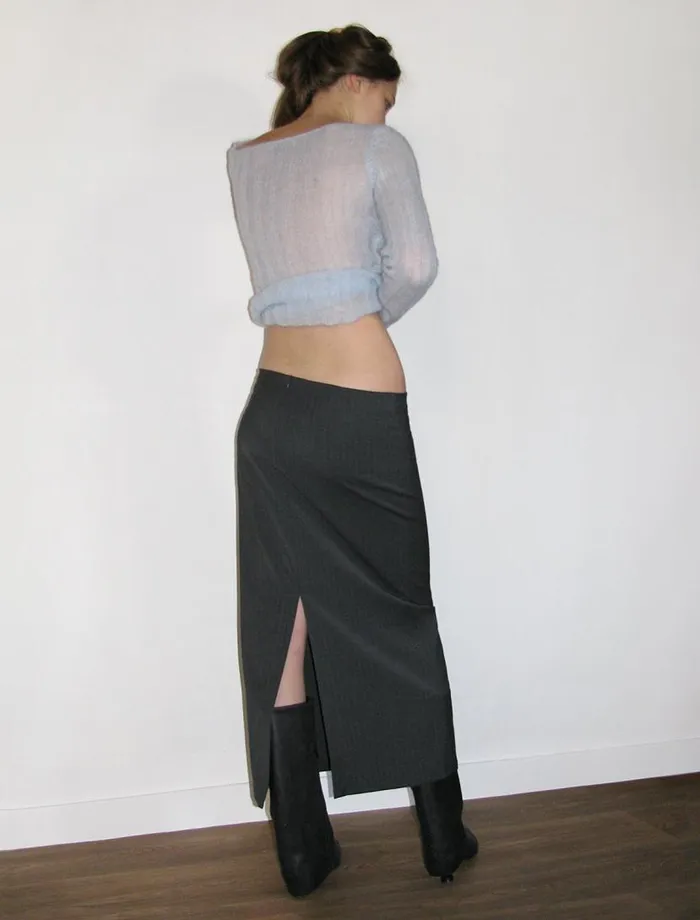 No 1612 Chef Dark Grey Women Paloma Wool Bottoms
