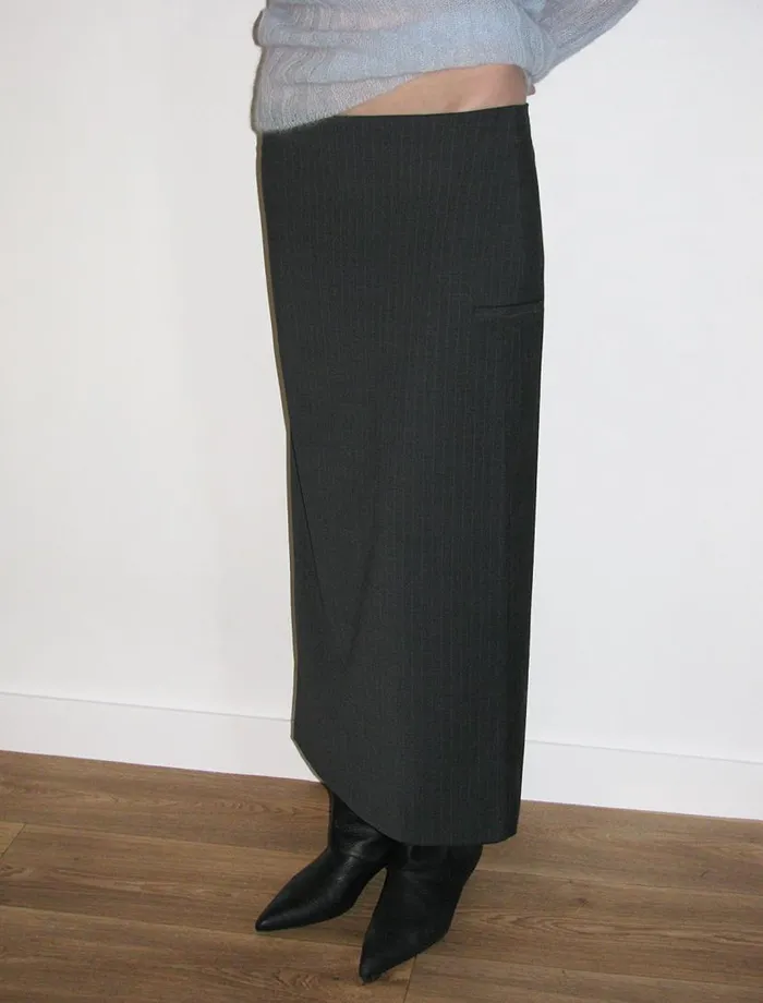 No 1612 Chef Dark Grey Women Paloma Wool Bottoms