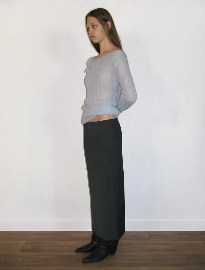 No 1612 Chef Dark Grey Women Paloma Wool Bottoms