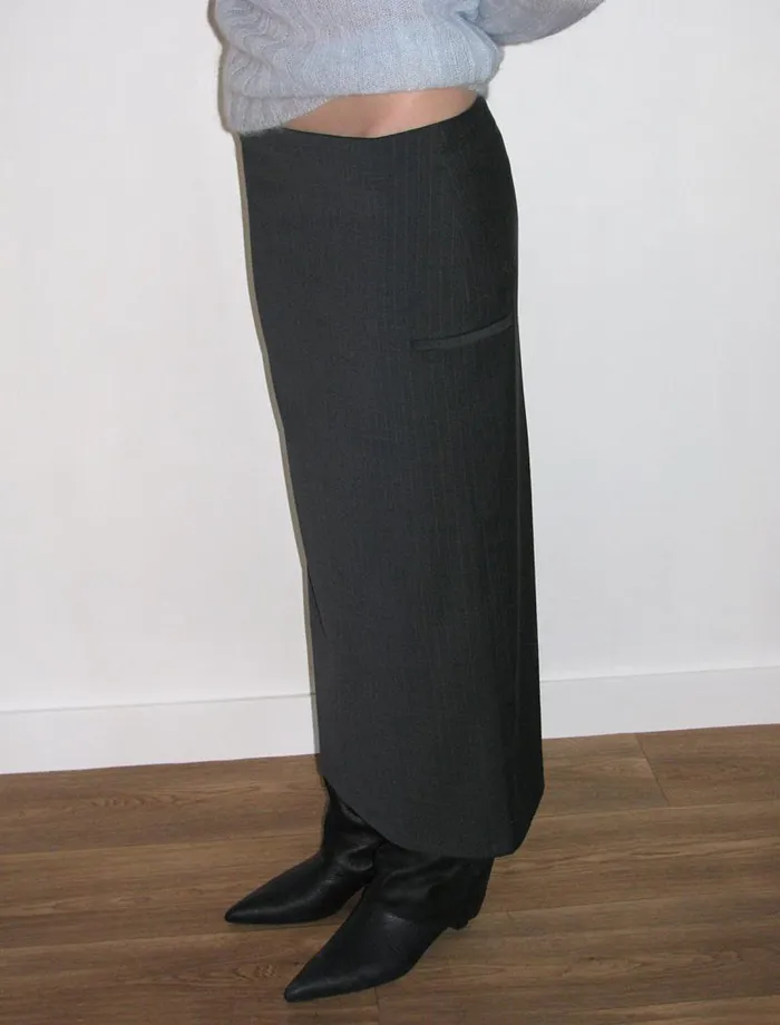 No 1612 Chef Dark Grey Women Paloma Wool Bottoms