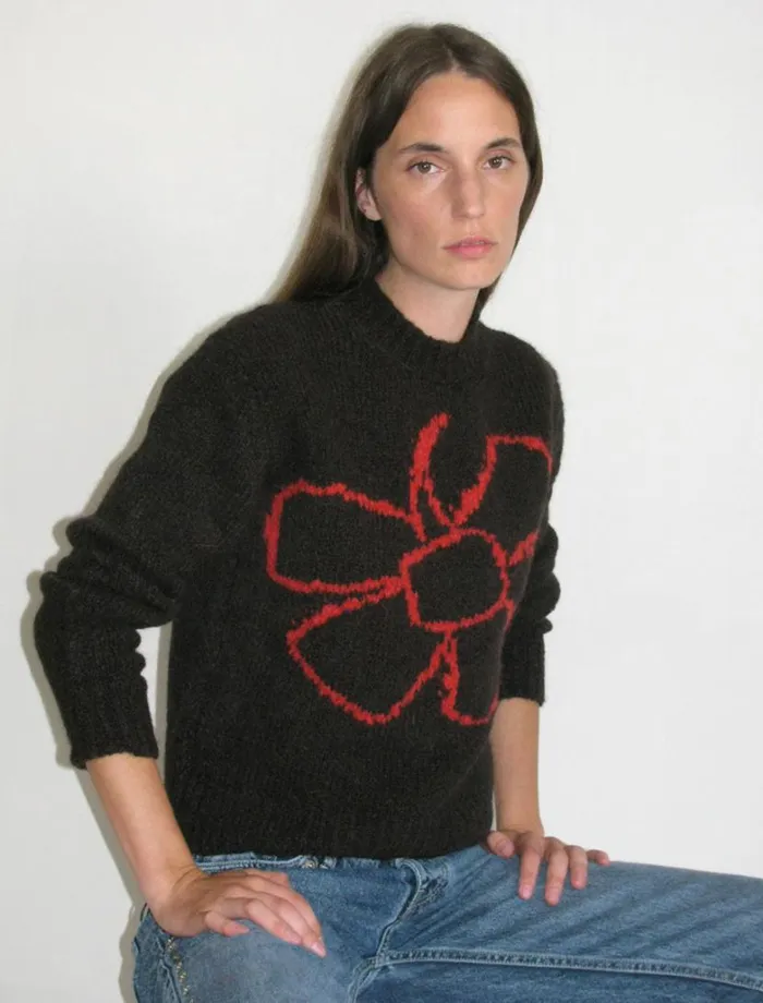 No 1728 Floreke Brown Women Paloma Wool Knits