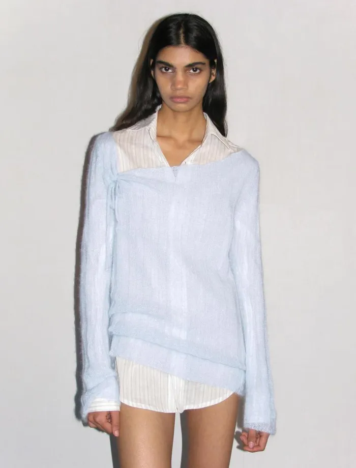 No 1872 Tsubaki Light Blue Women Paloma Wool Knits