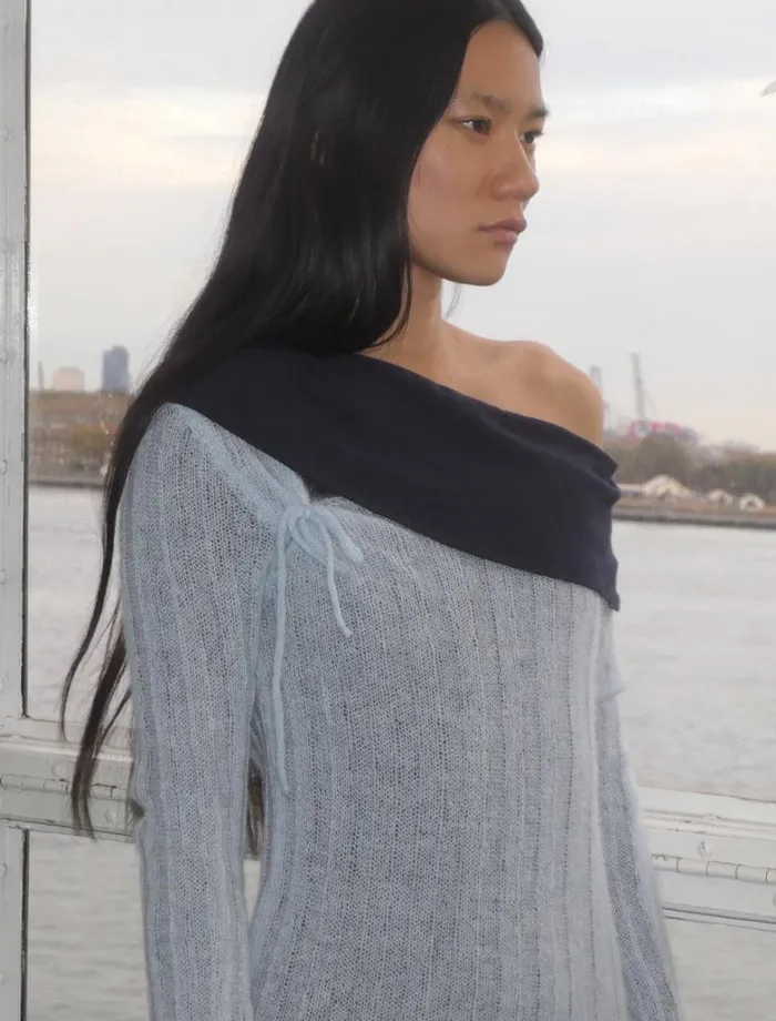 No 1872 Tsubaki Light Blue Women Paloma Wool Knits