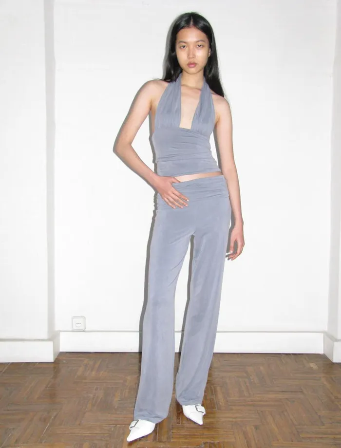 No 1883 Octubre Grey Women Paloma Wool Bottoms