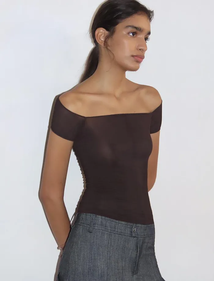 No 1963 Emy Brown Women Paloma Wool Tops