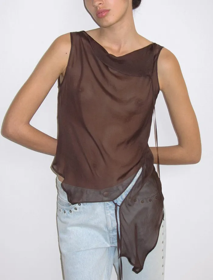 No 2017 Sato Brown Women Paloma Wool Tops