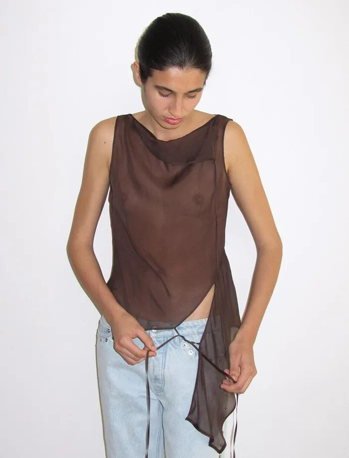 No 2017 Sato Brown Women Paloma Wool Tops