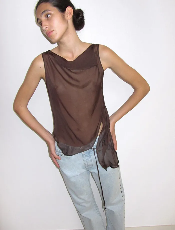 No 2017 Sato Brown Women Paloma Wool Tops