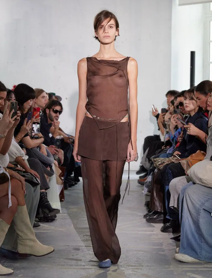 No 2017 Sato Brown Women Paloma Wool Tops